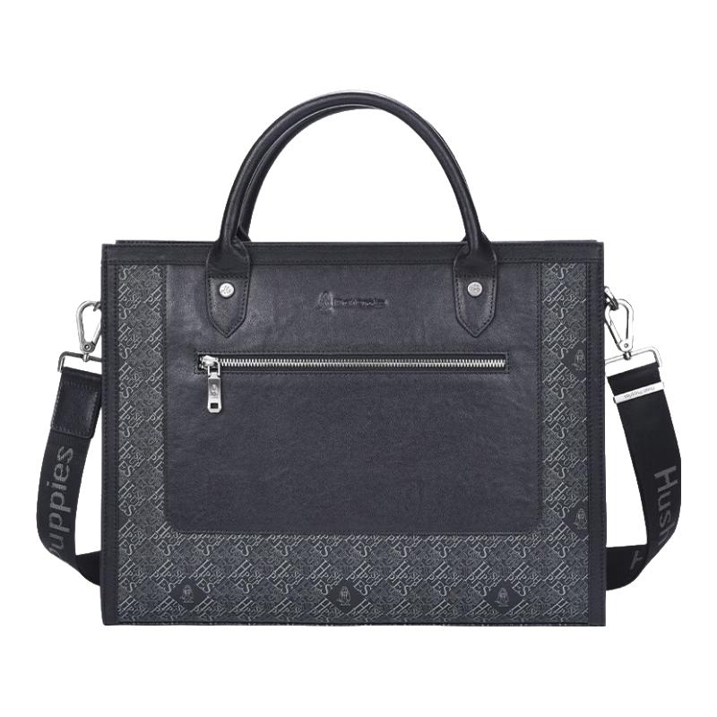 Мужской портфель Hush Puppies из натуральной кожи 14-inch