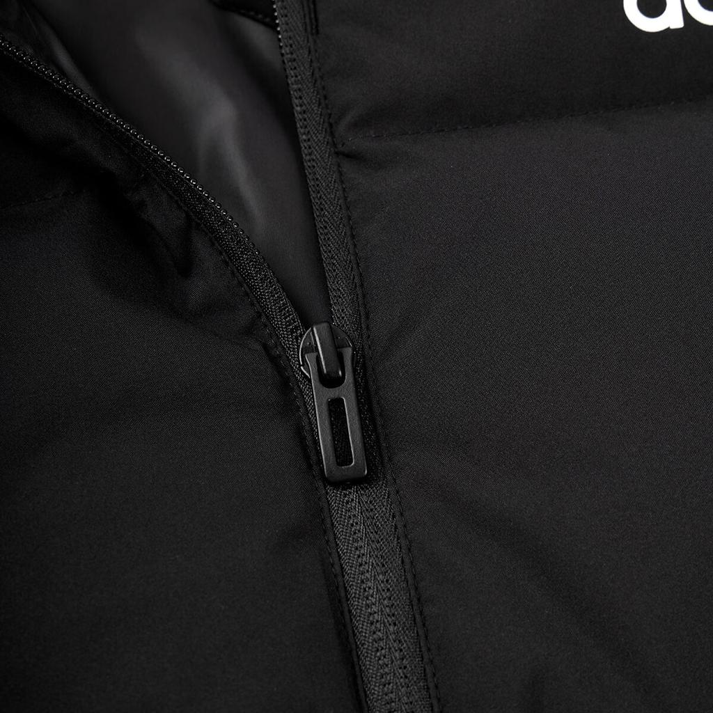 Adidas Stand Collar Warm Casual Versatile Vest Unisex Vests Black JL9563