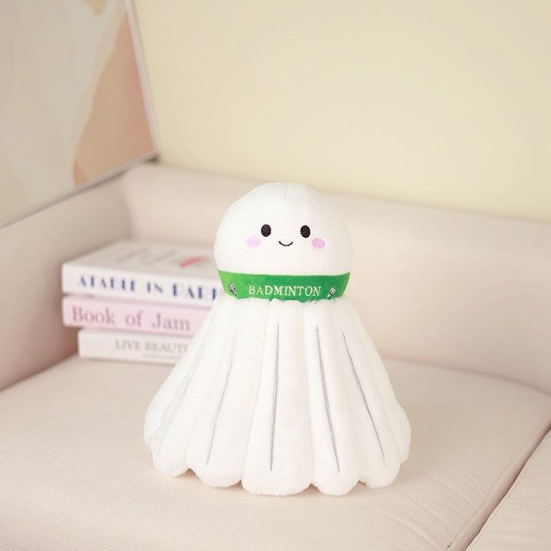 Transforming Sports Ball Plush Toy - Tennis, Badminton, Basketball Doll - Gift for Kids & Boyfriend