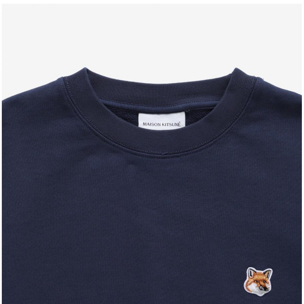MaiSon KitSune Lm00301km0001 P476 Fox Head Patch Men S SweatShirt