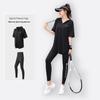 2024 Plus Size Yoga & Running Fitness Set - Tummy Control, Slim Fit