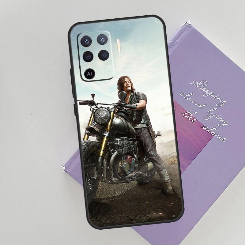 

Daryl Dixon The Walking Dead Case For Oppo A15 A16 A17 A52 A72 A76 A96 A74 A94 A53 A54S A57S A58 A78 A98 A77 Phone Cover OPPO A17