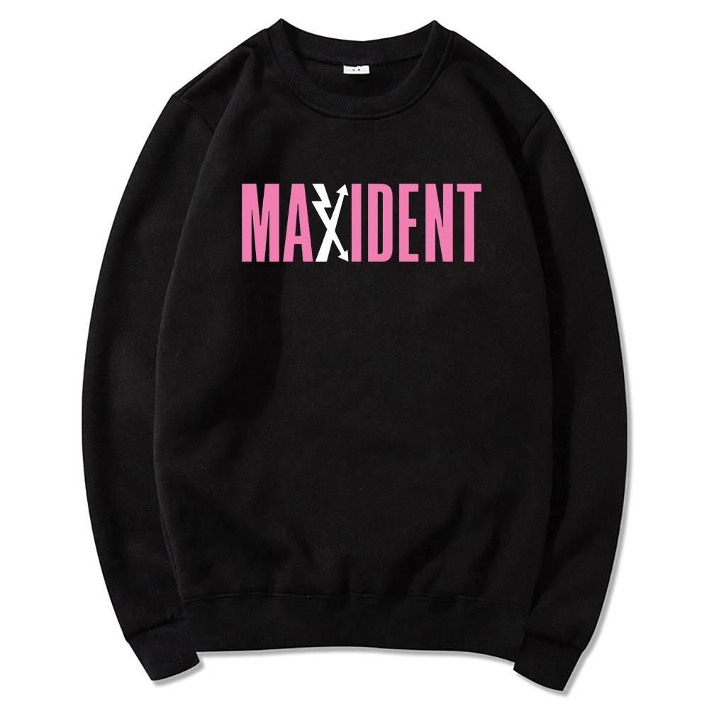 Stray Kids MAXIDENT Hoodie Unisex Harajuku Graphic Letter Hoodies Unisex Autumn Winter Korea Streetwear Aesthetic Hooded Sweatshirt