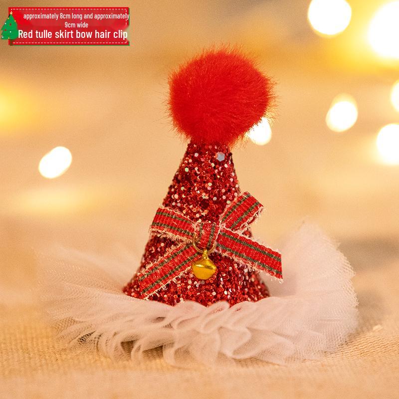 Festive Antler Hair Clip - Cute Christmas Headwear for Adults & Kids