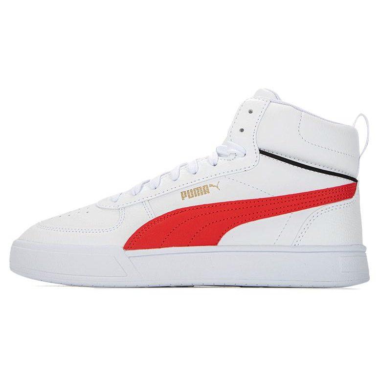 PUMA Caven Mid 'White Red' 385843-09