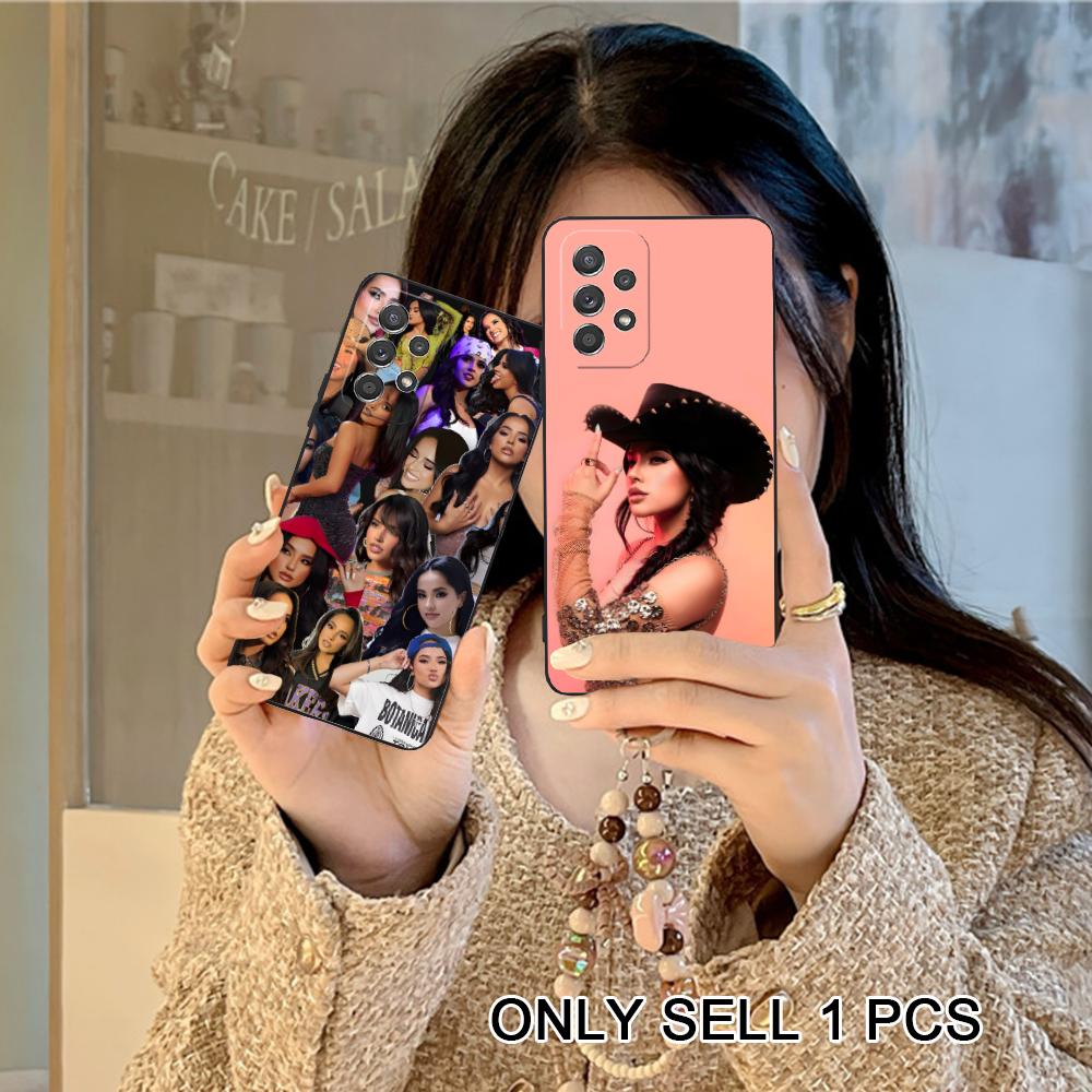 Fashion Becky G Matte TPU Mobile Phone Case for Samsung Galaxy A56 55 54 53 52 51 36 35 34 23 16 15 5G Colorful Cover