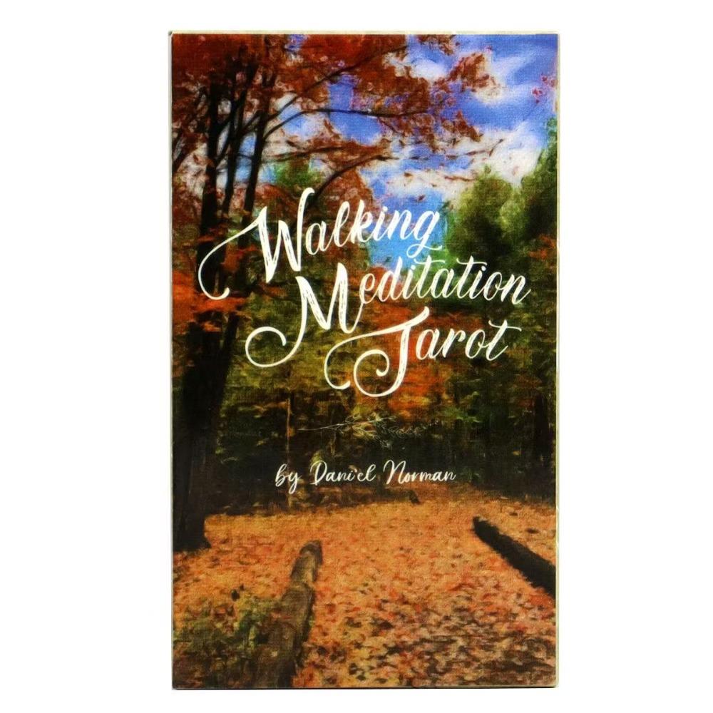 Medytacja w ruchu Tarot 10,3*6cm Łączy się z naturalnymi elementami każdego sezonu 78 sztuk kart tarota opartych na RWS