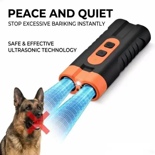 Ltrasonic Bark Control Device - Portable Stop Barking Training Tool for Dogs, Safe and Effective Electronic Pet Trainer