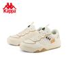 Kappa Board Shoes KOMPO Series Men's and Women's String Label Casual Shoes Leather Sports White Shoes
