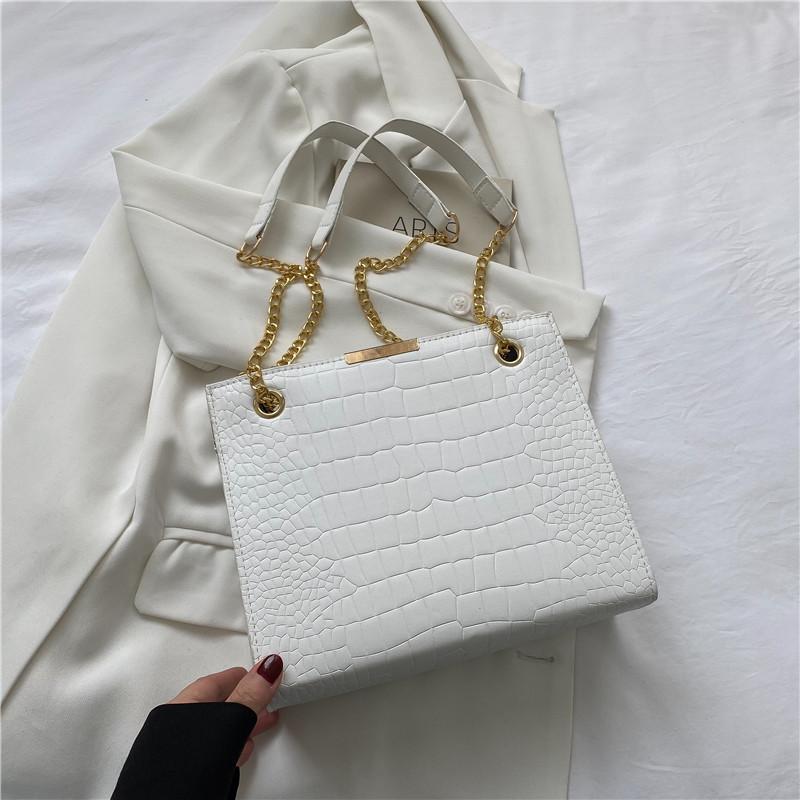 Retro foreign style small bag women's bag 2025 popular new trendy fashion chain messenger bag Korean version Internet celebrity shoulder bag
