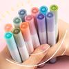 12pcs Soft-light Morandi Color Highlighter Marker Pen, For Note-taking/Drawing Crafts Journaling.