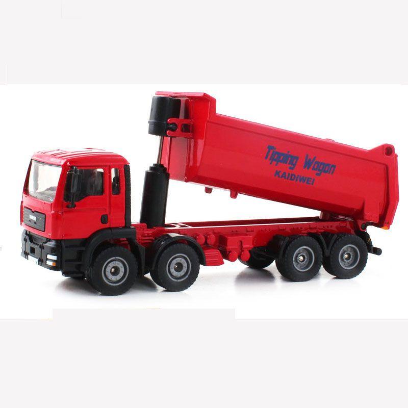 Exquisite 150 Alloy Diecast Model Dumper Truck Toy With Premium Craftsmanship For Kids