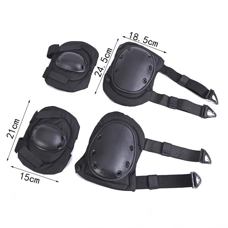 WEZHO Tactical Elbow Knee Pad Set