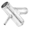 Coolant Y Hose Pipe Flange Housing Aluminium Connector 1K0121087H Fit for Eos 2007‑2009