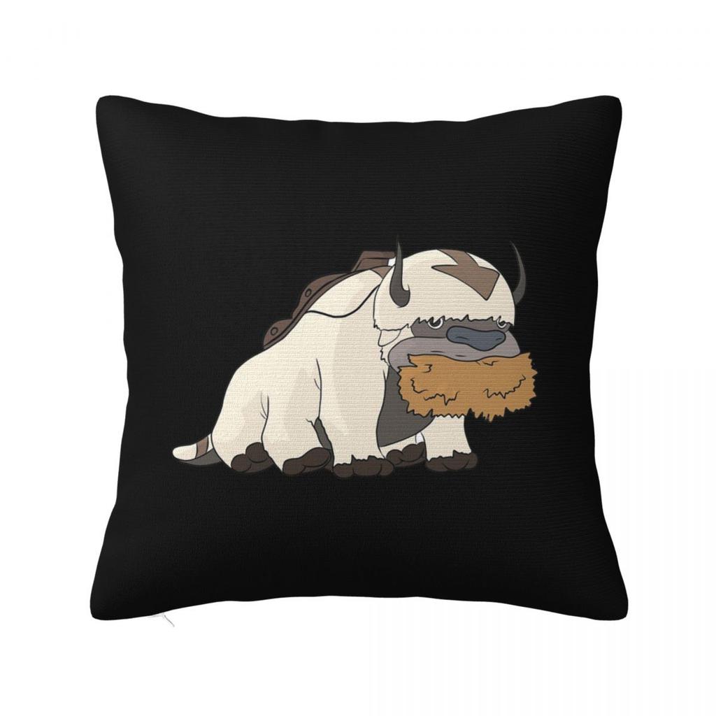 Appa With Clouds, Avatar The Last Airbender Square Pillowcase Cushion Cover Pillow Case Throw Pillow Cover for Home Bedroom Car