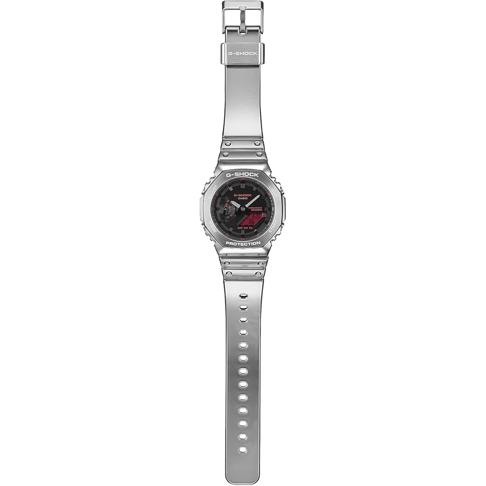 Casio G-Shock GM-2100YRA-8AJF Men's Silver Watch Durable Design Water Resistant