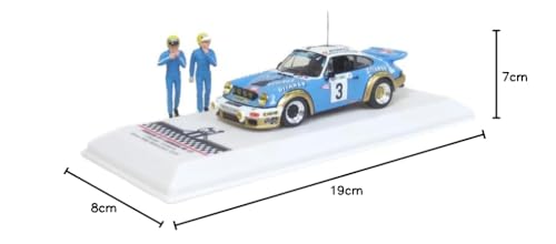 Ixo Model B Porsche 911 Carrera RS 78 Monte Carlo Winner #3 J.P. Nicolas/V. Laverne Figure 1/43 SPRM00178