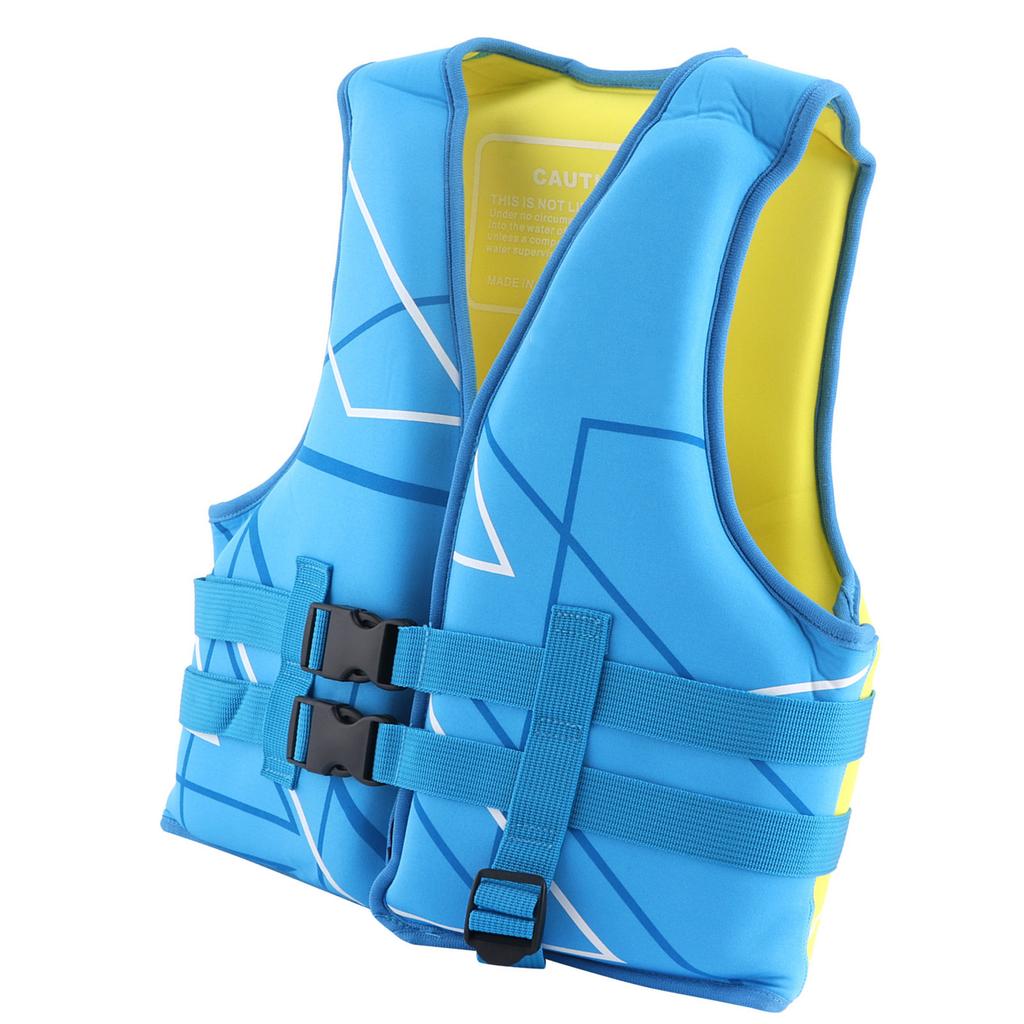 Children Swimming Life Jacket Buoyancy Safety Warm Vest Flotation Swimming Aid Blue