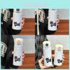 Cat Cartoon Insulated Water Bottle For Kids And Students With Stainless Steel Material