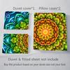 Home Textile Sunflower Three-Piece Set, Digital Printing, Samples Can Be Ordered.