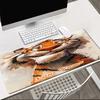 1PC Custom Name Tiger Art Print Mouse Pad, Keyboard and Mouse Desk Pad, for Computer Notebook  Birthday Gift For Any Room Or Office