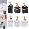 Reusable Resin Soap Dispenser Manual Empty Liquid Lotion Pump Bottle for Room Countertop