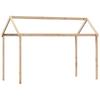 Vidaxl Canopy for Children's Bed, 217X85.5X154 Cm, Pine Wood