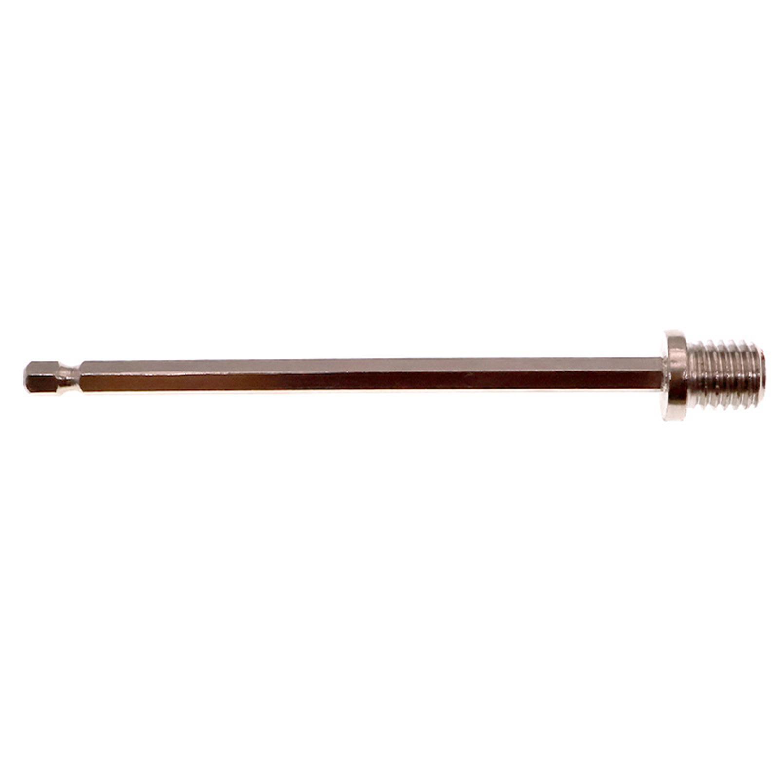 

Corrosion Resistant 140mm Extended Rod M14 Quick Connection System Hexagonal Drill Adapter for Electric Wrench 1