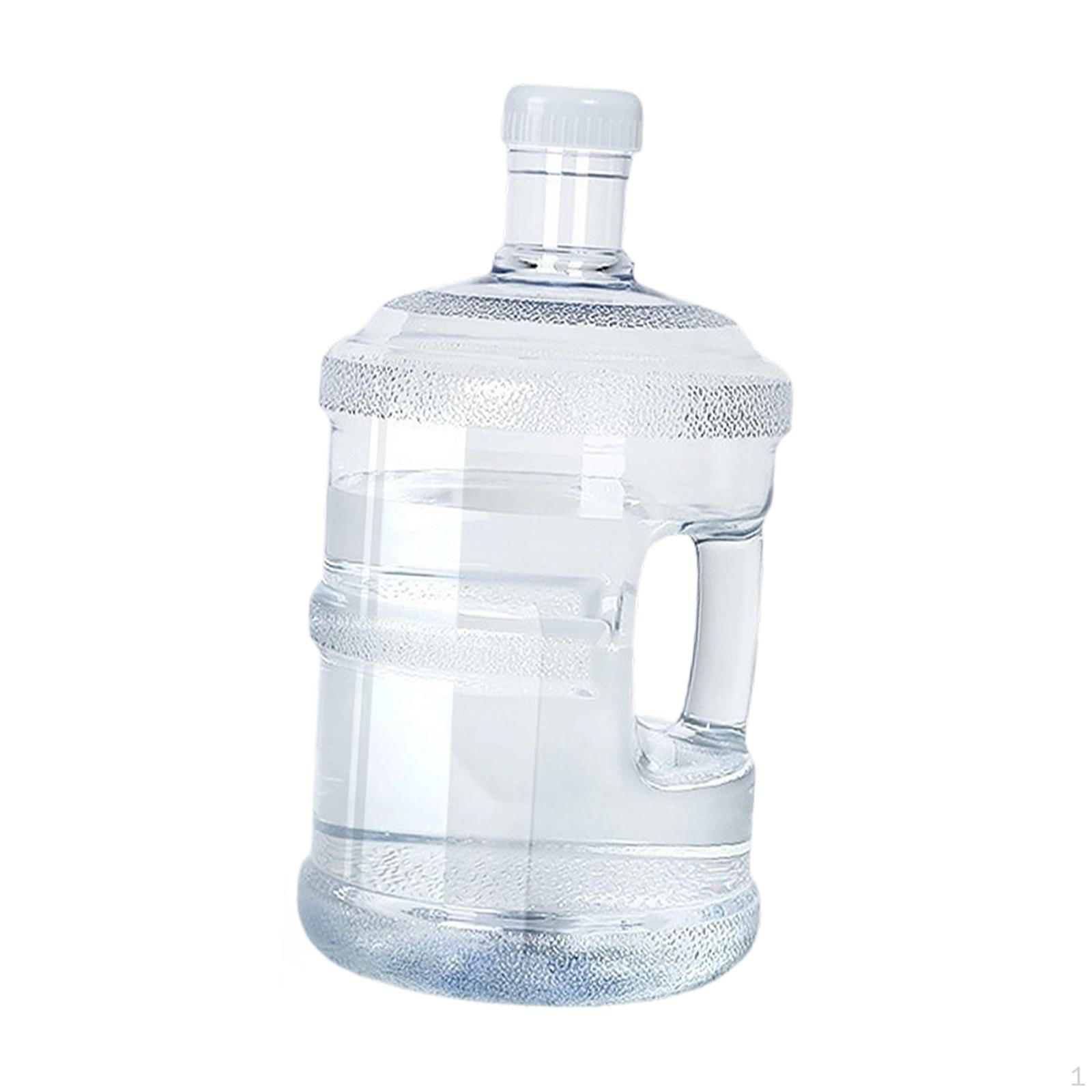 

Leakproof Water Bottle, Drinking Canister with Handle, Reusable Container, Dustproof Tank Clear 5L