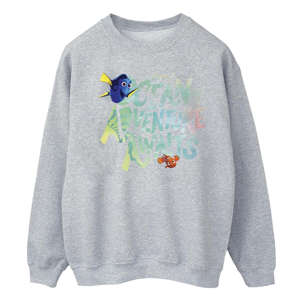 Disney Womens/Ladies Finding Dory Ocean Adventure Sweatshirt