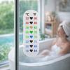 Wasserdichter Digitaler Temperaturaufkleber Herz Farbwechsel Thermometer Säure Brot Gärung