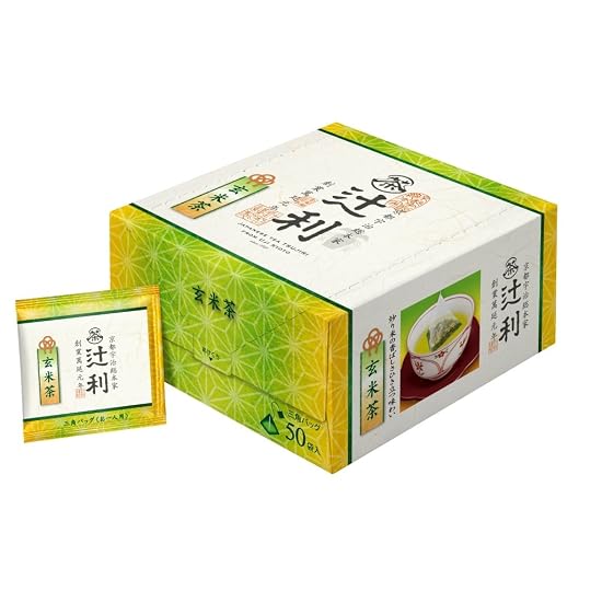 Tsujiri Triangle Bag Genmaicha 50P B0151BWXZ2