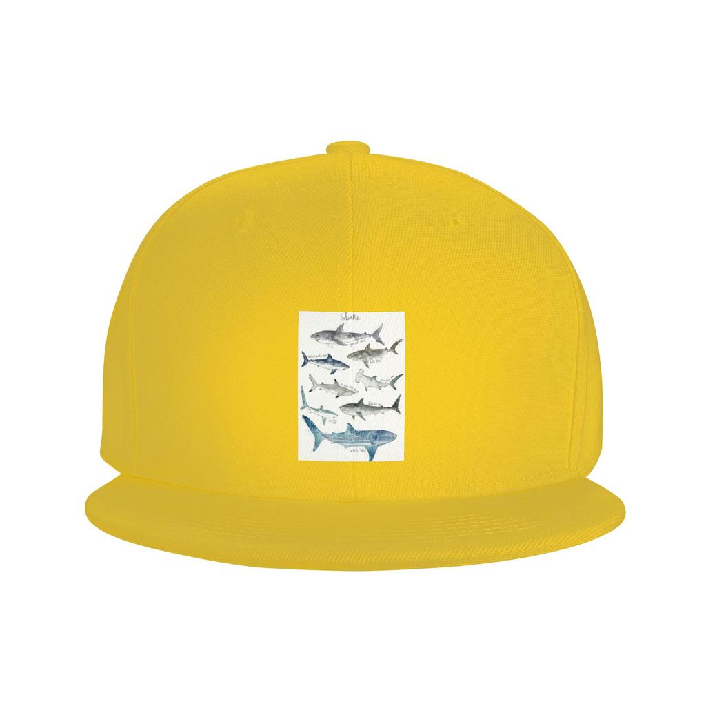 Sharks Baseball Caps Snapback Fashion Baseball Hats Breathable Casual Casquette Outdoor for Unisexs And WoUnisexs