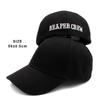 Mode Sensenmann Crew Baseballkappe Baumwolle Buchstaben Bestickt Lässig Schirmmütze Bequem Hip Hop Hut Damen Herren
