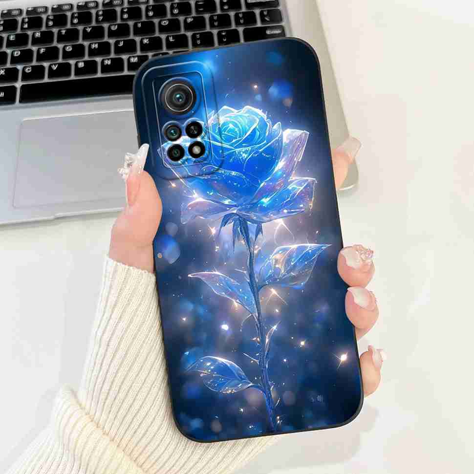 For Xiaomi Mi 10T 5G 6.67" Case Cute Cat Fashion Print Soft Silicone Cover For Xiaomi Mi10T 5G M2007J3SY Protective Cases Coque