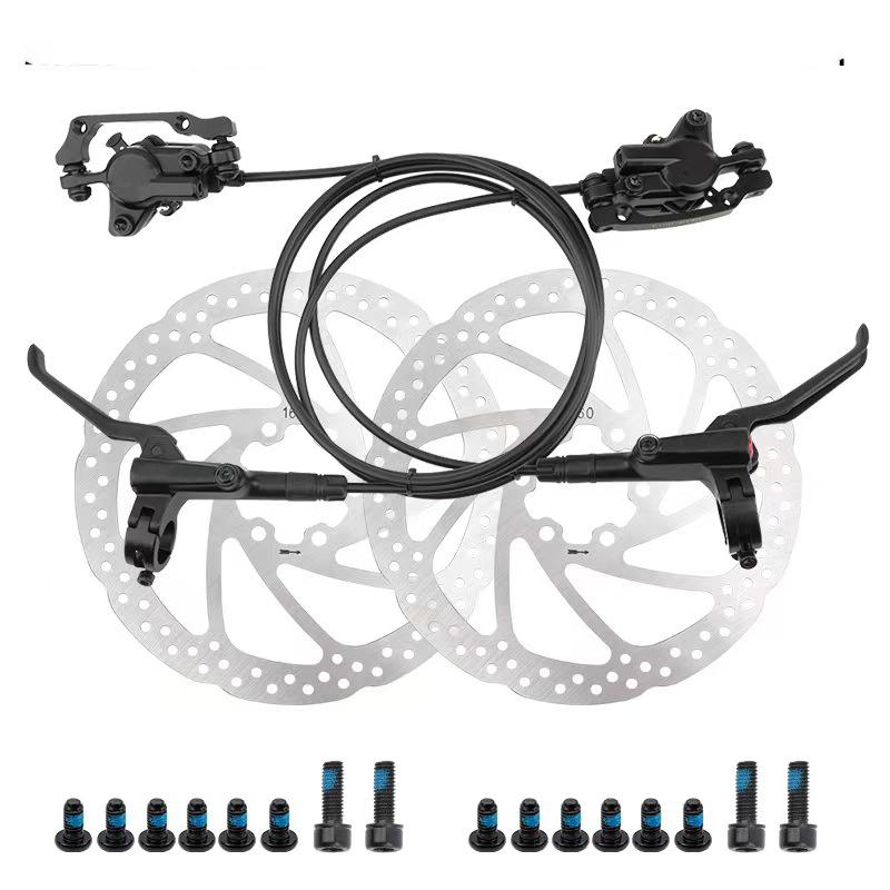New Products Color Bicycle Hydraulic Disc Brake Mountain Bike Brake Set Hydraulic Disc Brake Mt200