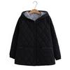 Women Thicken Cotton Padded Parkas Overcoat Oversized 7XL Loose Casual Hooded Coat for Autumn Winter