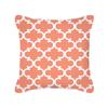 Furniture Life Peach Skin Velvet Pillow Cover Nordic Style Geometric Pattern Office Sofa Cushion Cover