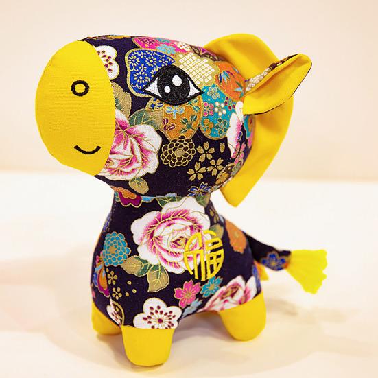 2026 Horse Year Mascot Plush Doll Lucky Chinese Zodiac Pony Stuffed Toy Decoration Pendant