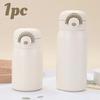 1pc Mini Stainless Steel Thermos Cup, 220ml/350ml Vacuum for Coffee Tea, 12H Hot/Cold, Leakproof Travel & Commute Gift