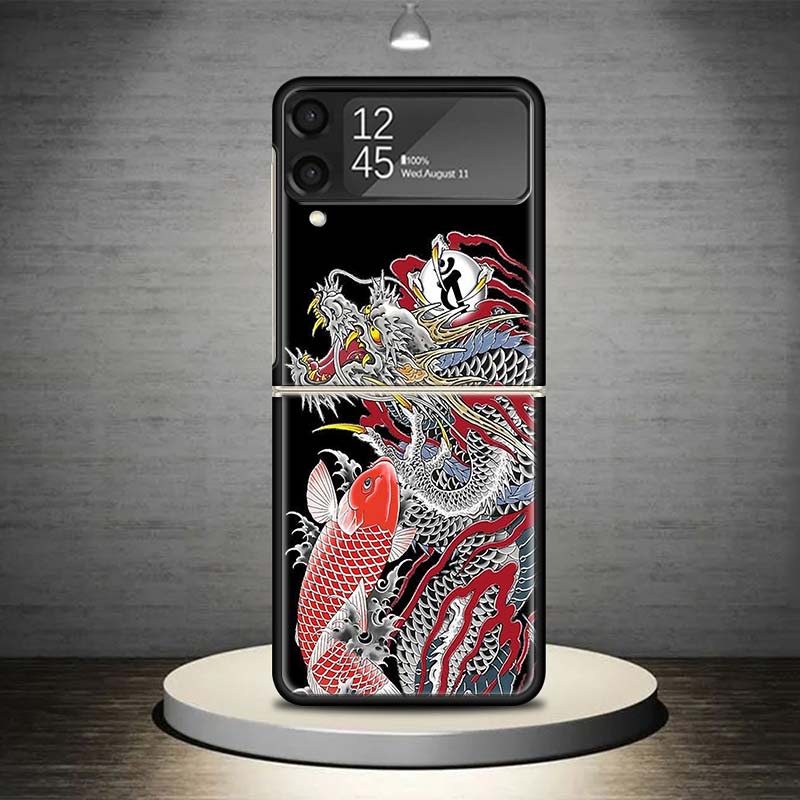 Yakuza 0 Game Phone Case For Samsung Galaxy Z Flip 7 6 5 4 3 5G Shockproof Cover Z Flip7 Flip6 ZFlip5 Flip3 Flip4 Luxury Shell G