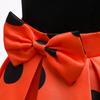 Girls' Vintage Polka Dot Christmas Party Dress - Princess Costume