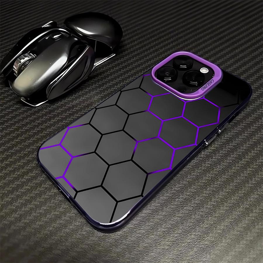 Fashion Diamond Pattern Design Phone Case iPhone 15 Pro Max 11 12 13 16 14 Plus Silicone Shockproof Case Lens Protector Shell