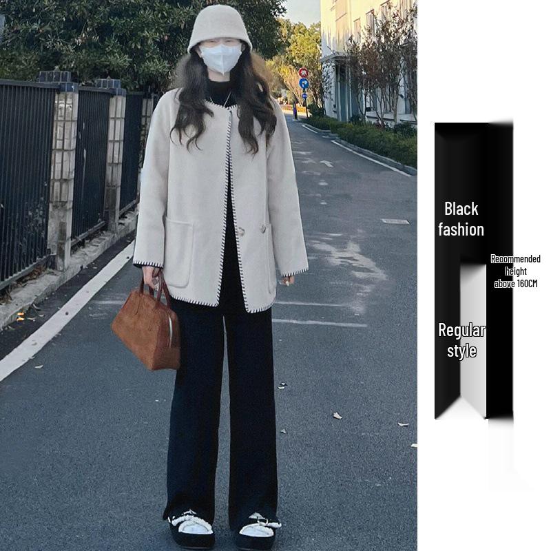 

Женские 2025 Брюки с высокой талией, утягивающие, повседневные, вельветовые, с широкими штанинами M for 96-110 lbs