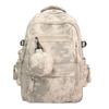 Trendy Unisex Backpacks Water-Resistant Daypacks with Multiple Pockets Large Capacity Rucksacks for Travel & College