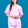 New MLB Set-in Sleeve T-Shirt Unisex Pink 3ATS40023-K0001