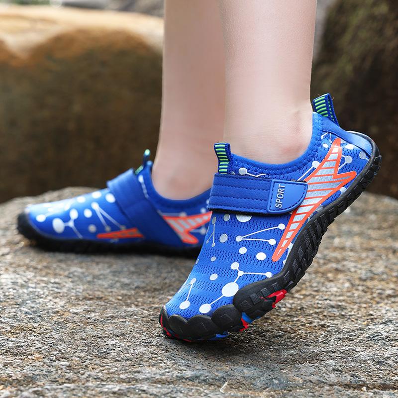 Kinder Strand Aqua Schuhe Junge Mädchen Barfuß Wasser Schuhe Schnell Trocknend Entwässerung Tauchen Schwimmen Sandalen Kinder Angeln Surfen Waten turnschuhe