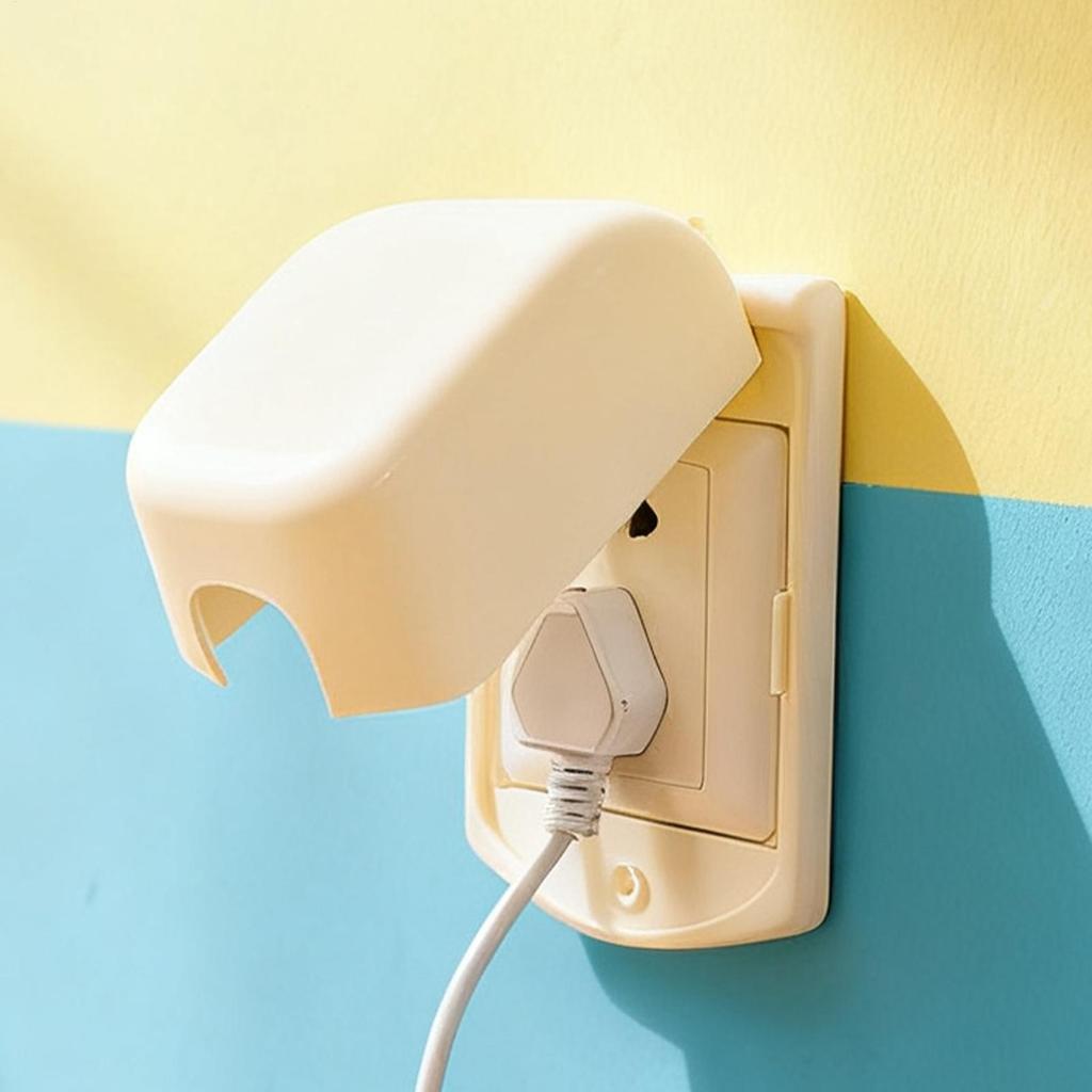 Baby Proofing Outlet Covers, Adhesive Electrical Socket Protector for Home, Nursery, Kitchen, Bedroom and Apartment Safety