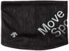 MOVESPORT Neck Windproof and for Club and Size F Warmer, Stretchable, Training, Running, Sports, Activities, Commuting, Black, 2,