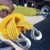 3T/5T Car Tow Cable Heavy Duty Trailer Rope Towing Pull Rope Strap Hooks Van Used Emergency Road Rescue